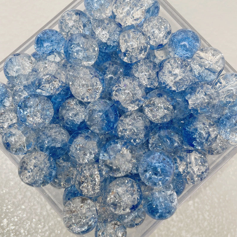 Wholesale 50pcs/pack 10mm Crack Popped Beads